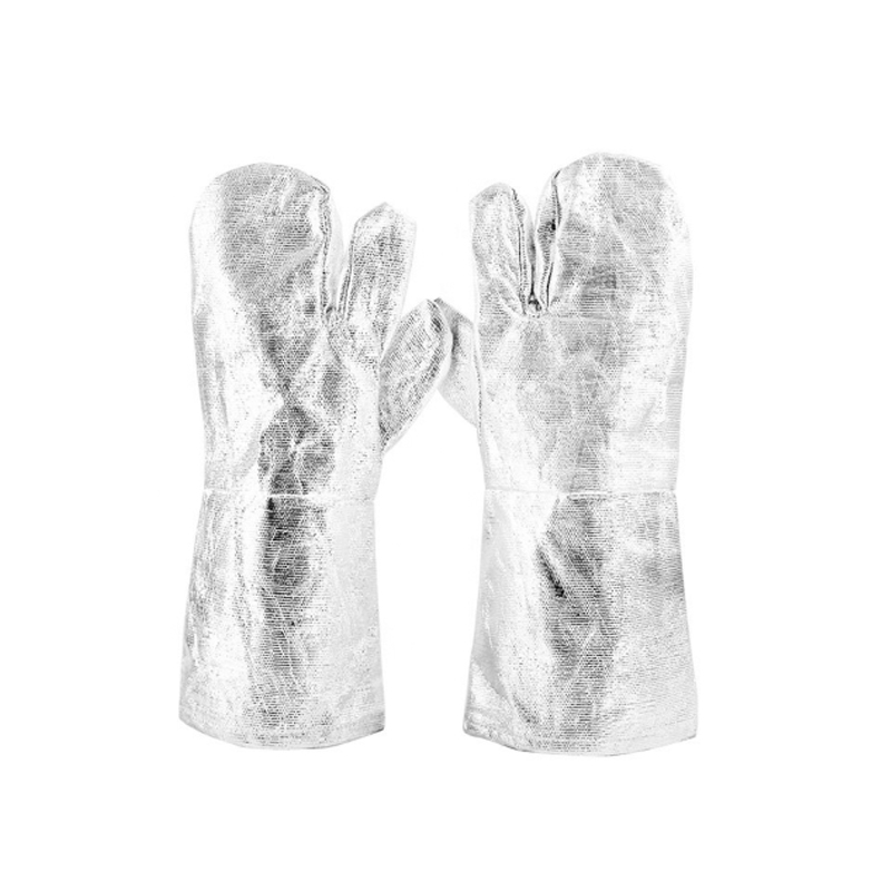 Aluminium med glassfiberhansker